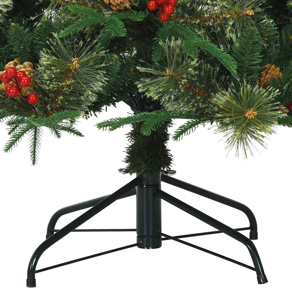 Künstlicher klappbarer Weihnachtsbaum Grün 180 cm