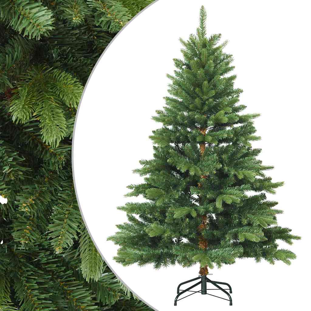 Künstlicher klappbarer Weihnachtsbaum mit Ständer Grün 150 cm