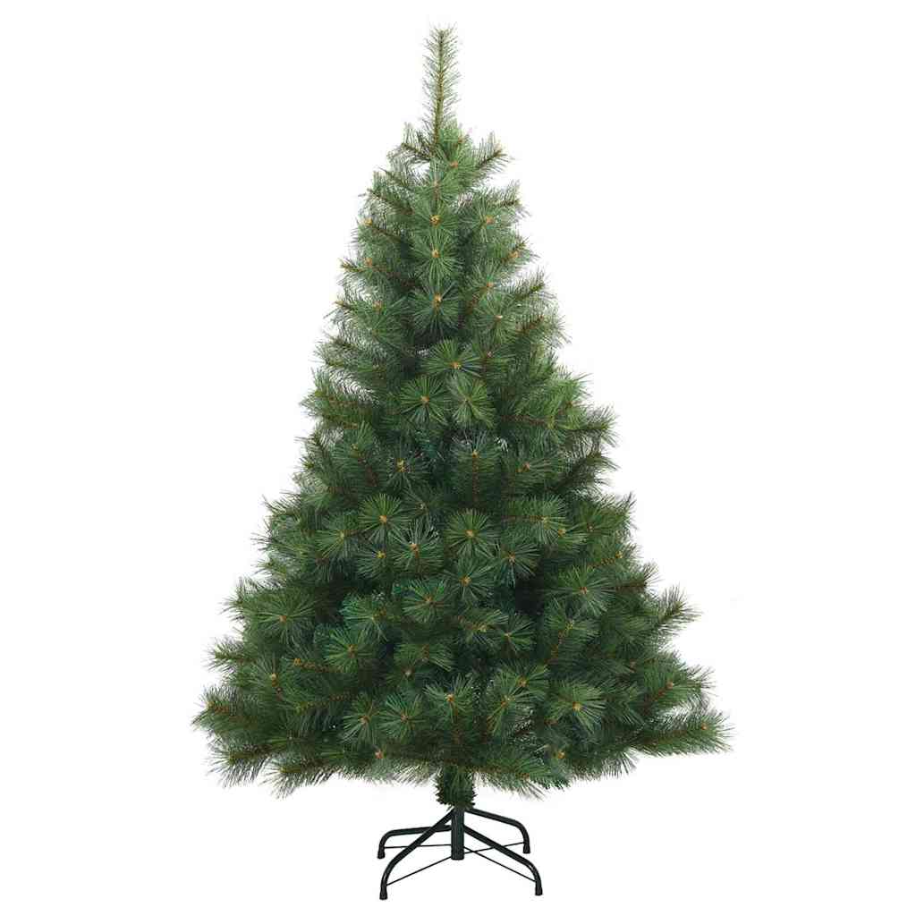 Künstlicher klappbarer Weihnachtsbaum Grün 150 cm PVC, Stahl