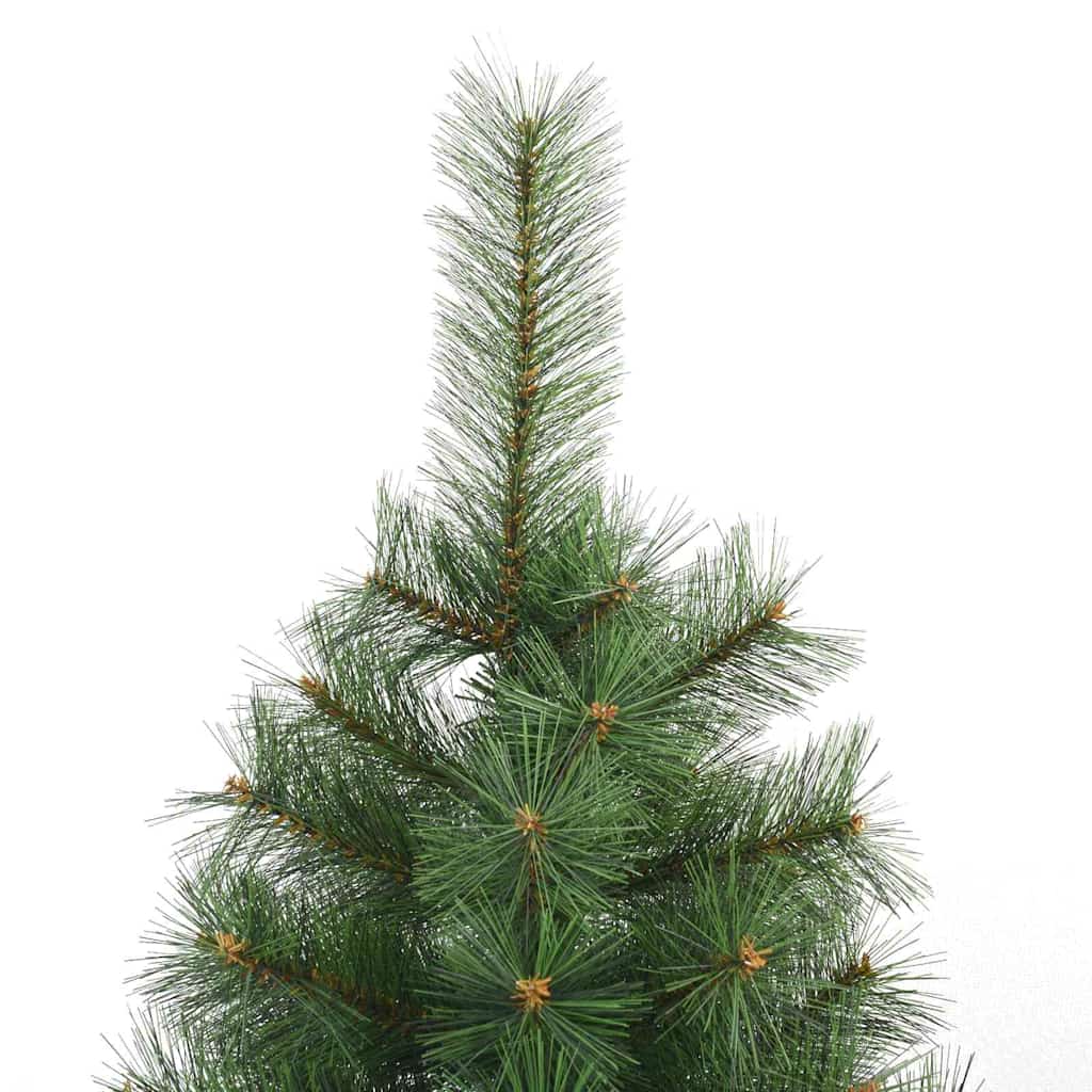 Künstlicher klappbarer Weihnachtsbaum Grün 180 cm PVC, Stahl