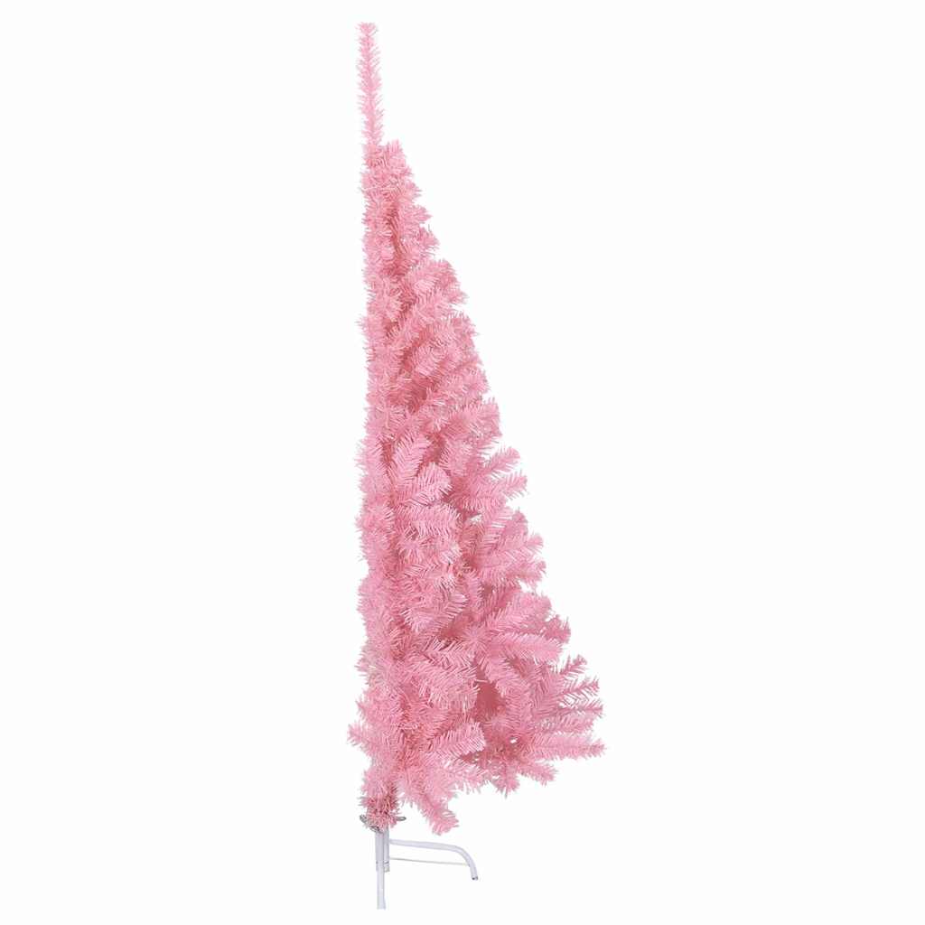 Künstlicher vorbeleuchteter Weihnachtsbaum Rosa 150 cm PVC