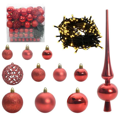 Künstlicher vorbeleuchteter Weihnachtsbaum Rosa 180 cm PVC