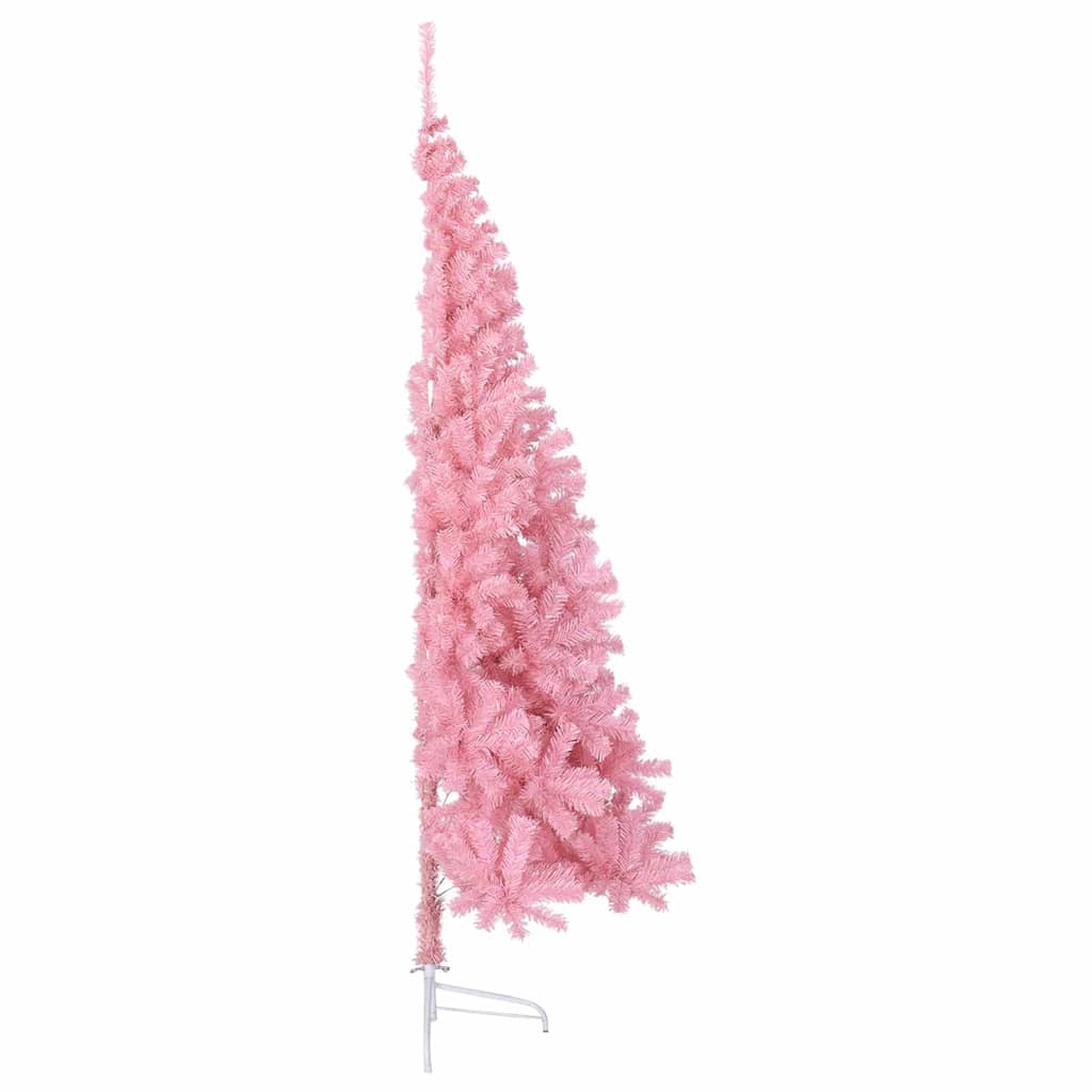 Künstlicher vorbeleuchteter Weihnachtsbaum Rosa 240 cm PVC