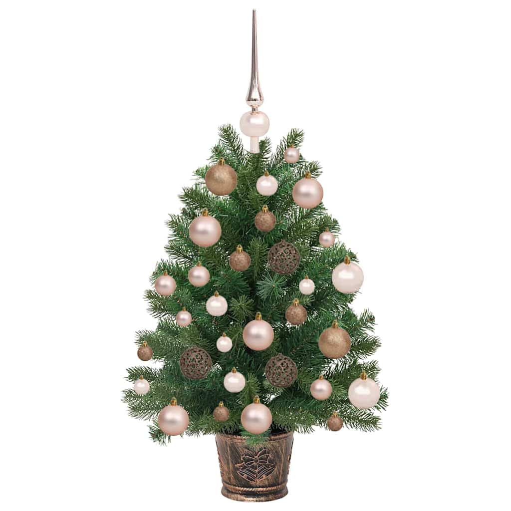 Künstlicher Weihnachtsbaum mit 150 LEDs Grün 75 cm PE und PVC