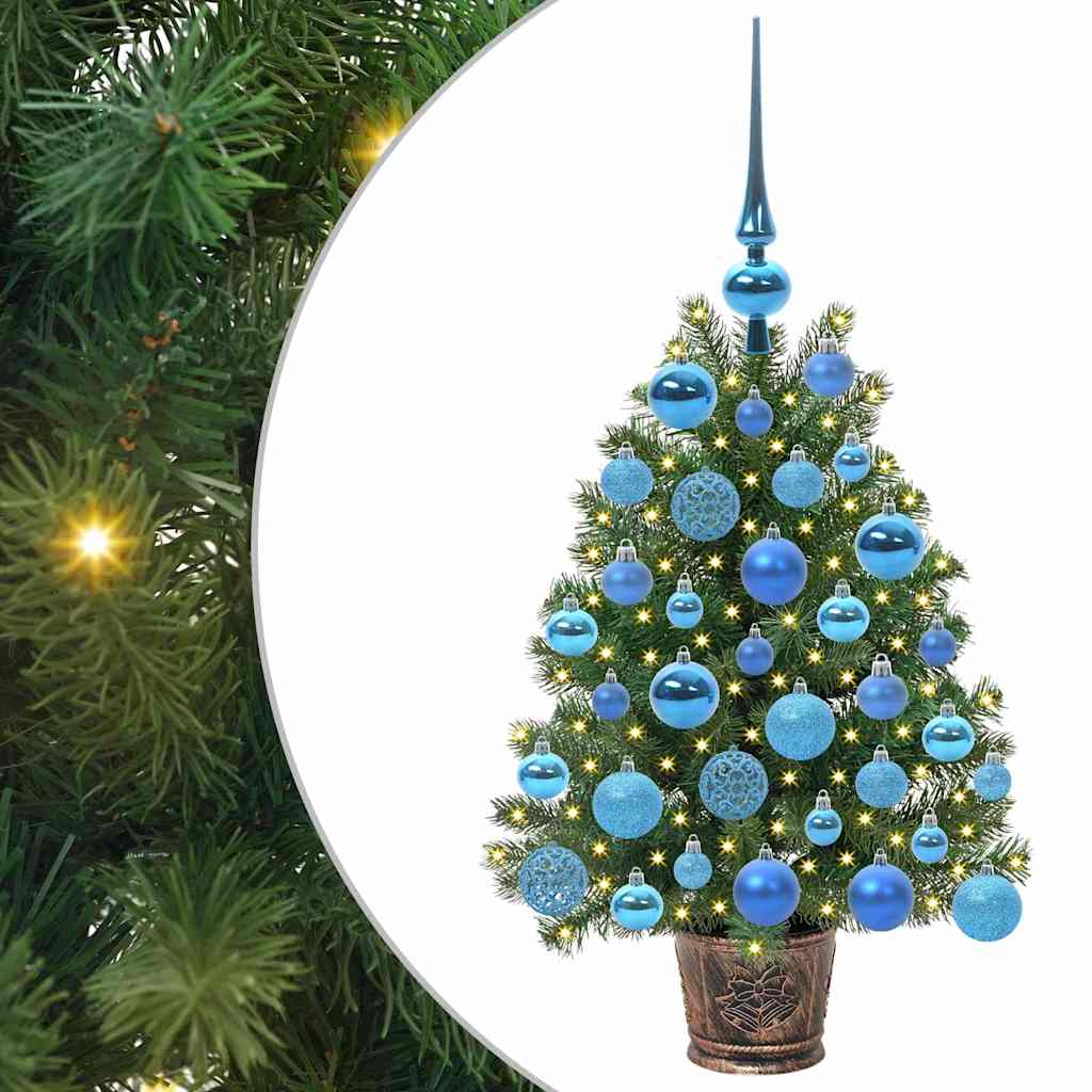 Künstlicher Weihnachtsbaum Grün 75 cm PE und PVC