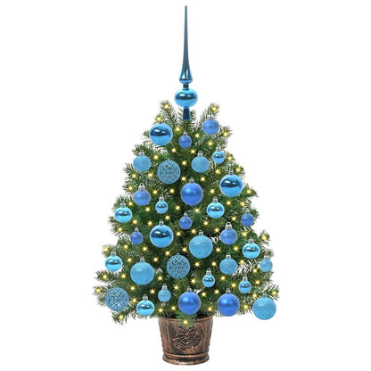 Künstlicher Weihnachtsbaum Grün 75 cm PE und PVC