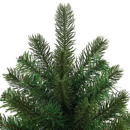 Künstlicher Weihnachtsbaum mit 150 LEDs Grün 95 cm PE und PVC