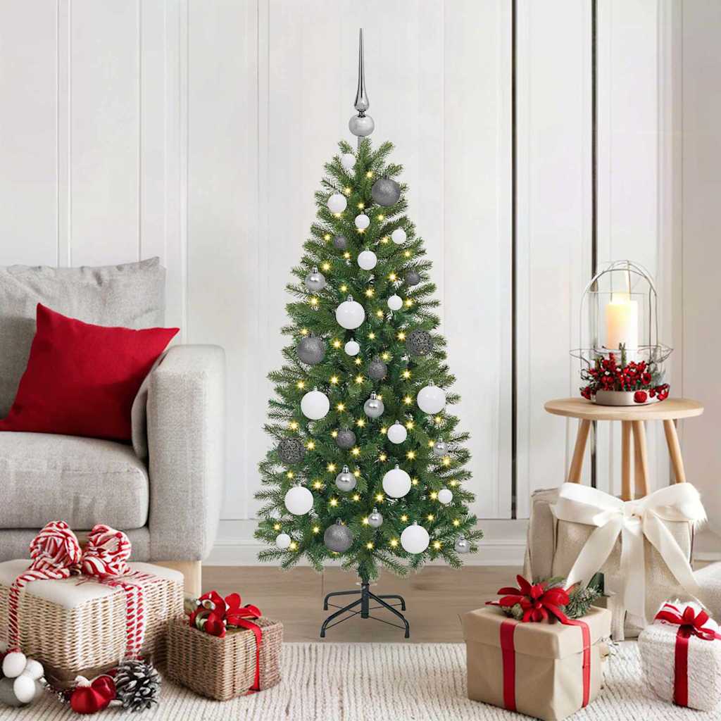 Künstlicher Weihnachtsbaum Grün 120 cm PE und PVC