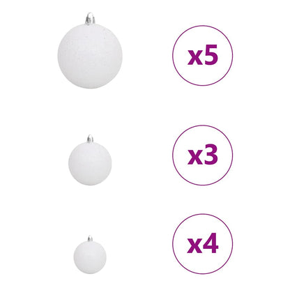 Künstlicher Weihnachtsbaum Grün 120 cm PE und PVC
