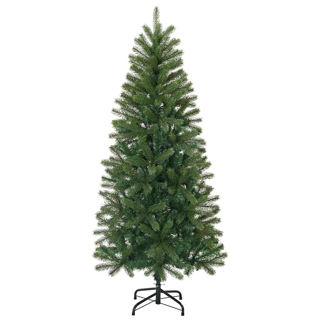 Künstlicher Weihnachtsbaum mit 150 LEDs Grün 120 cm PE und PVC