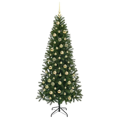 Künstlicher Weihnachtsbaum Grün 210 cm PE und PVC