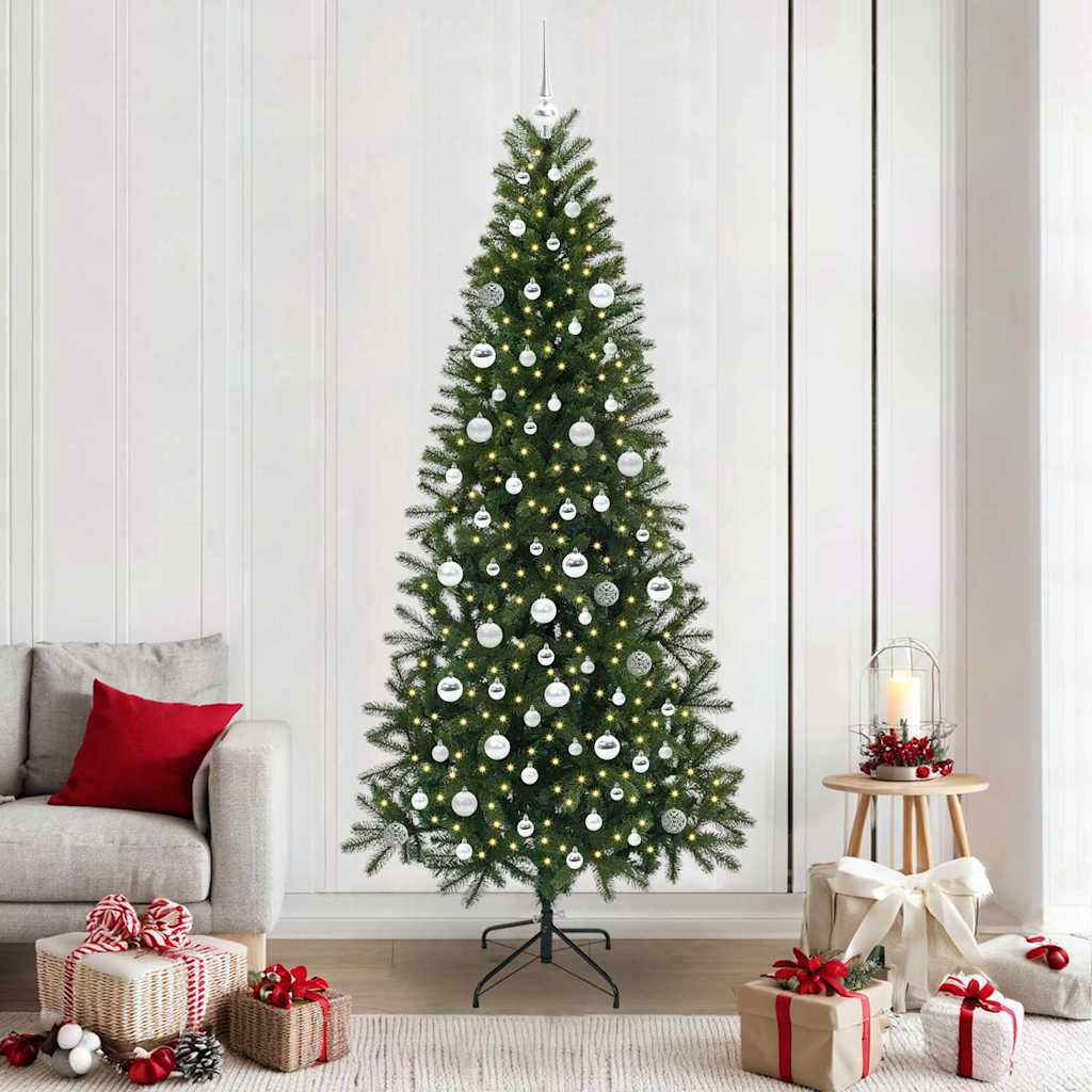 Künstlicher Weihnachtsbaum Grün 210 cm PE und PVC