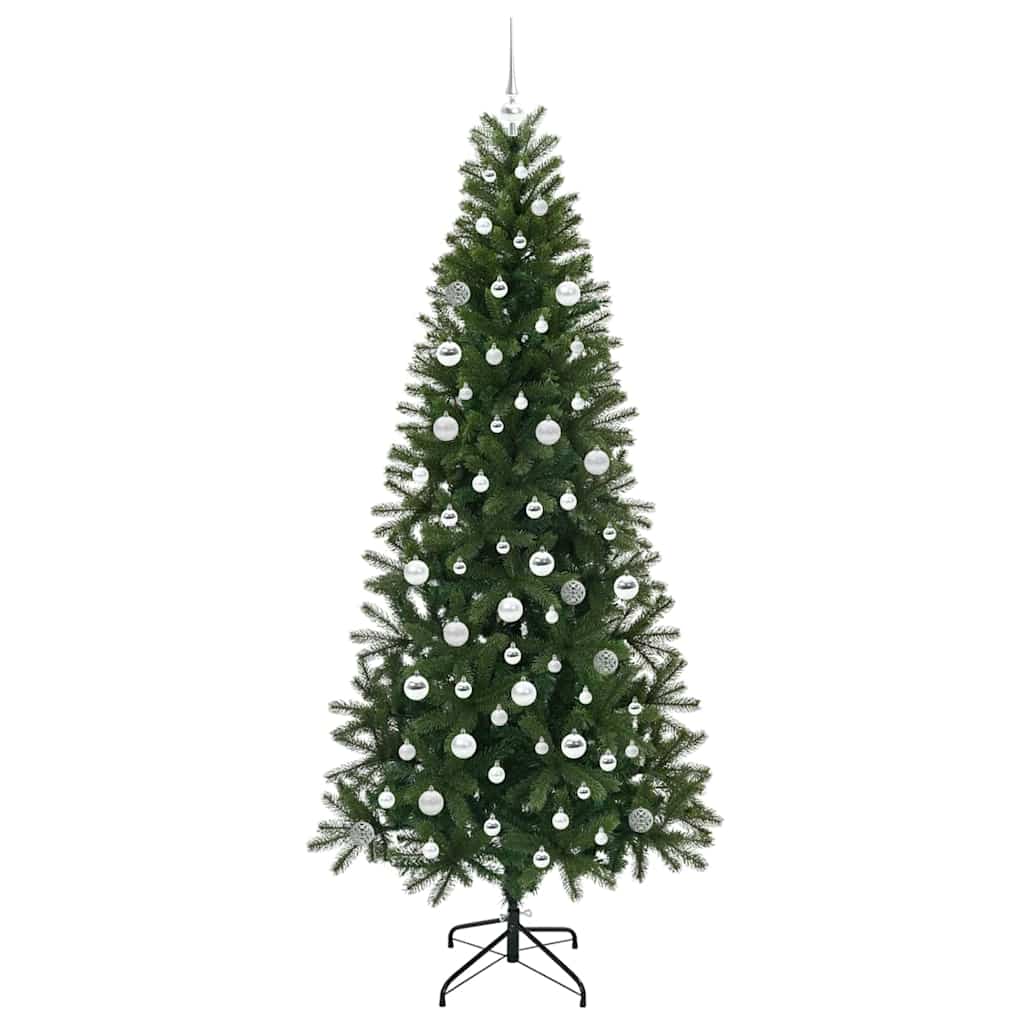 Künstlicher Weihnachtsbaum Grün 210 cm PE und PVC