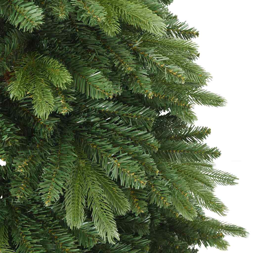 Künstlicher Weihnachtsbaum mit 150 LEDs Grün 150 cm PE und PVC
