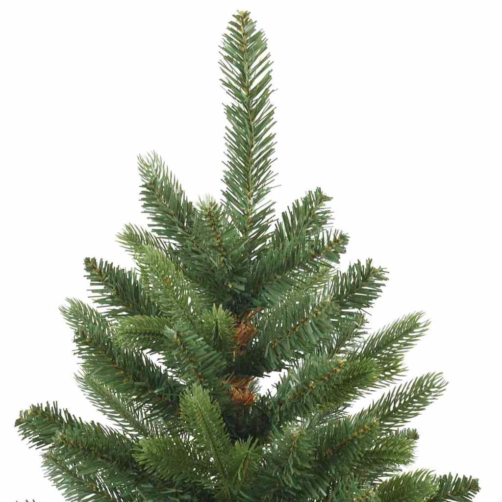 Künstlicher Weihnachtsbaum mit 150 LEDs Grün 150 cm PE und PVC