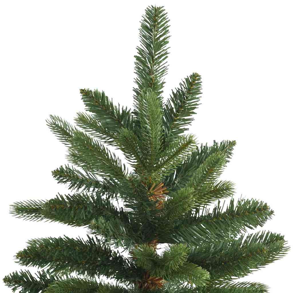 Künstlicher Weihnachtsbaum mit 300 LEDs Grün 210 cm PE und PVC