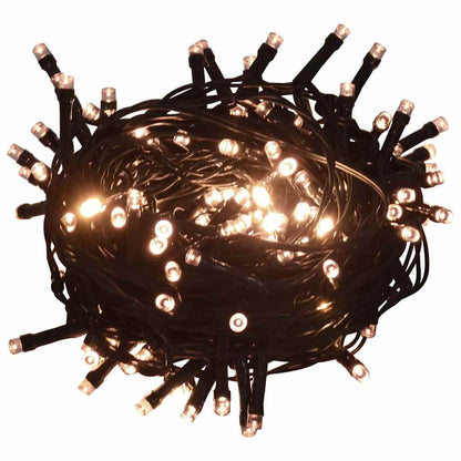 Künstlicher Weihnachtsbaum mit 300 LEDs Weiß 240 cm PE und PVC