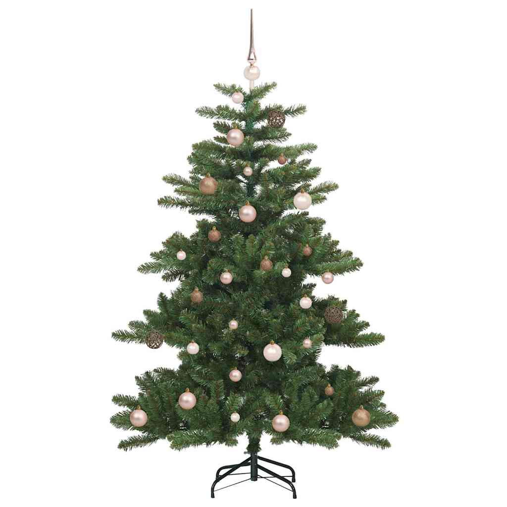 Künstlicher klappbarer Weihnachtsbaum Grün 150 cm PVC und Stahl