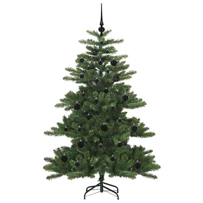 Künstlicher klappbarer Weihnachtsbaum Grün 150 cm PVC und Stahl