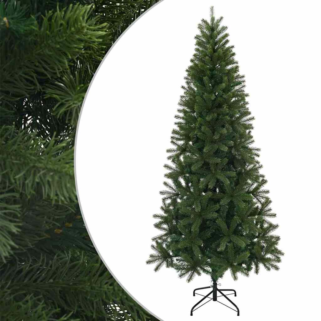 Künstlicher Weihnachtsbaum 180 cm PVC, PE und Stahl Grün