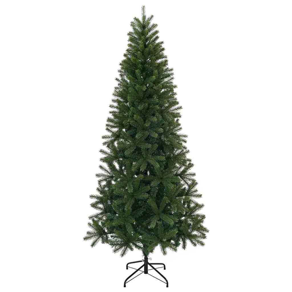 Künstlicher Weihnachtsbaum Grün 210 cm PVC, PE und Stahl