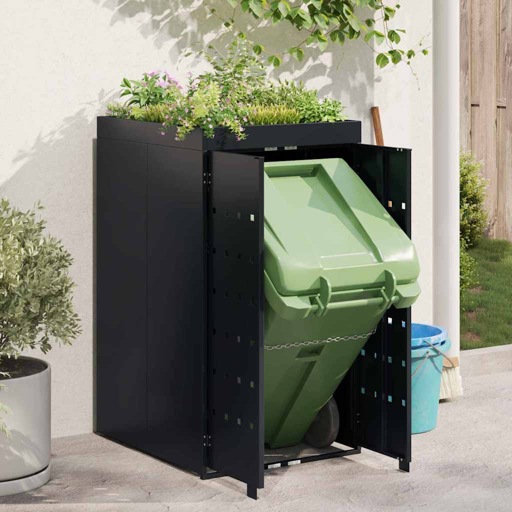 Rollabfallbehälter mit Pflanzdach für einen 240L Behälter