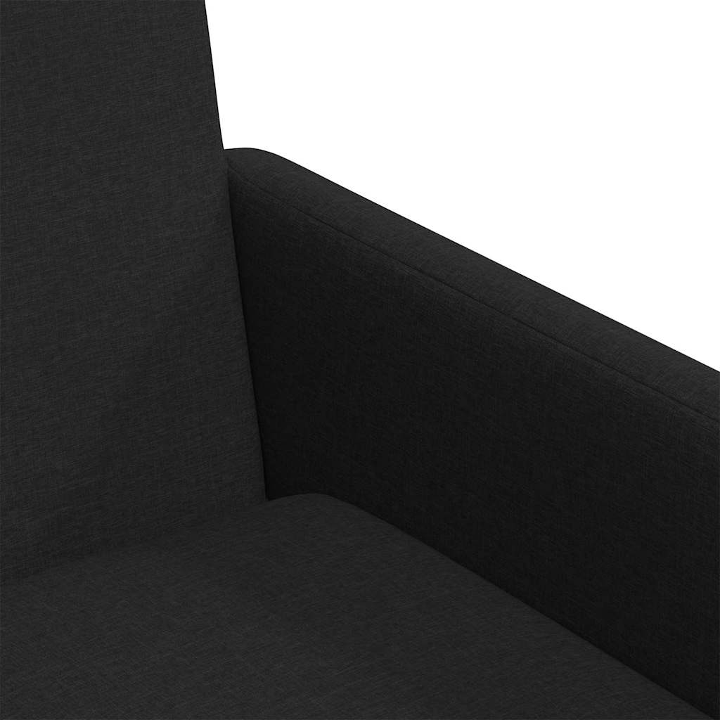 Esszimmerstühle 2 Stk. Stoff Schwarz 57 x 67 x 95 cm