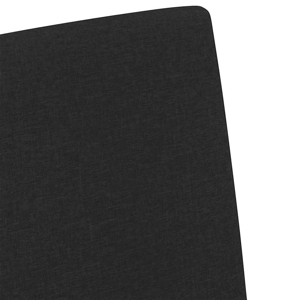 Esszimmerstühle 2 Stk. Stoff Schwarz 57 x 67 x 95 cm
