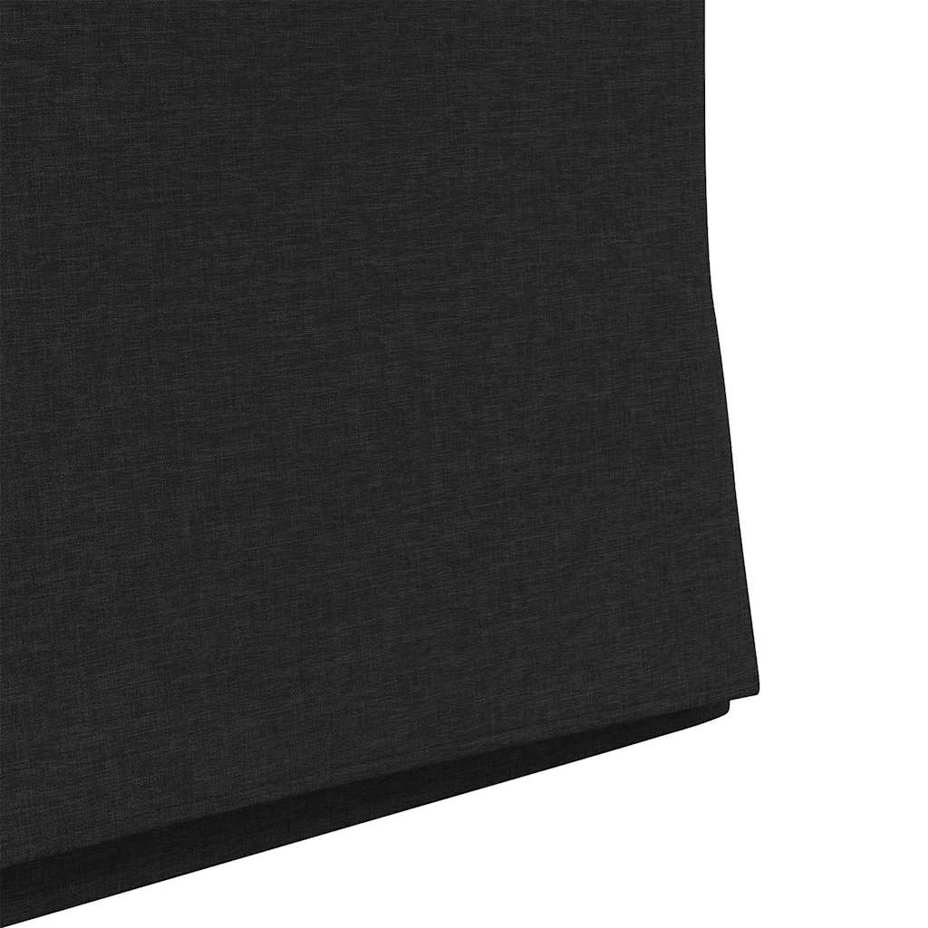 Esszimmerstühle 2 Stk. Stoff Schwarz 57 x 67 x 95 cm