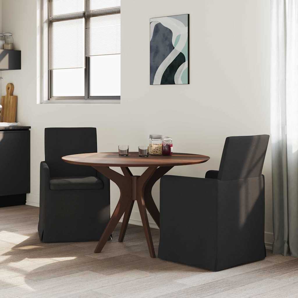 Esszimmerstühle 2 Stk. Stoff Schwarz 57 x 67 x 95 cm