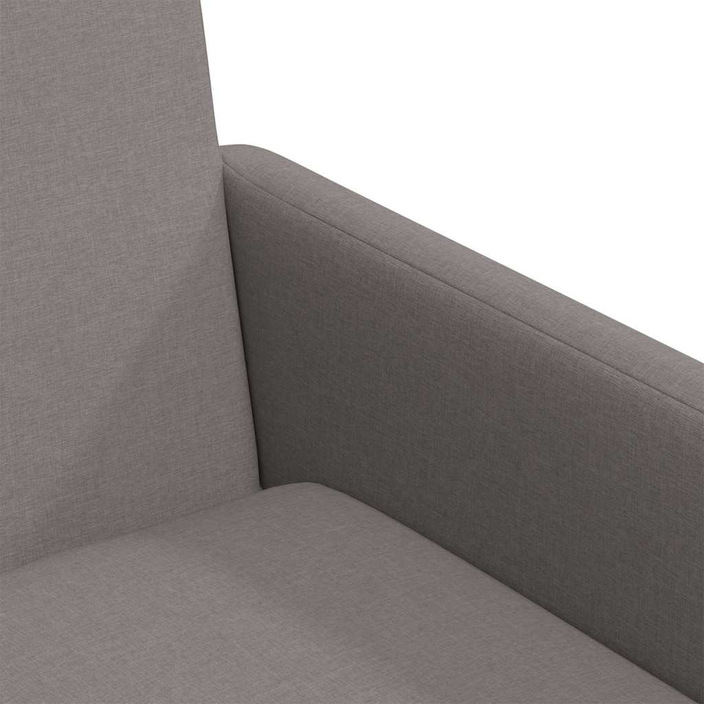 Esszimmerstühle 2 Stk. Stoff Taupe 57 x 67 x 95 cm