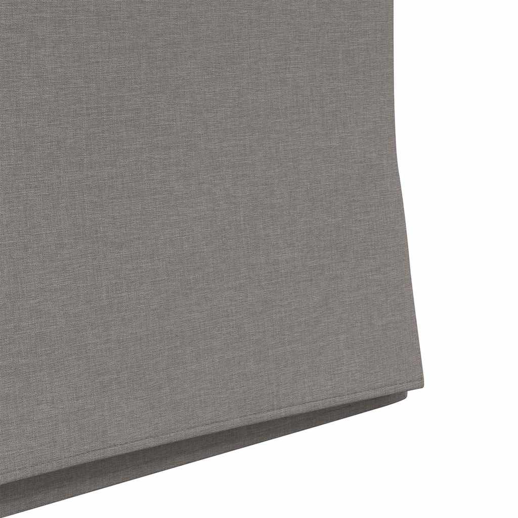 Esszimmerstühle 2 Stk. Stoff Taupe 57 x 67 x 95 cm