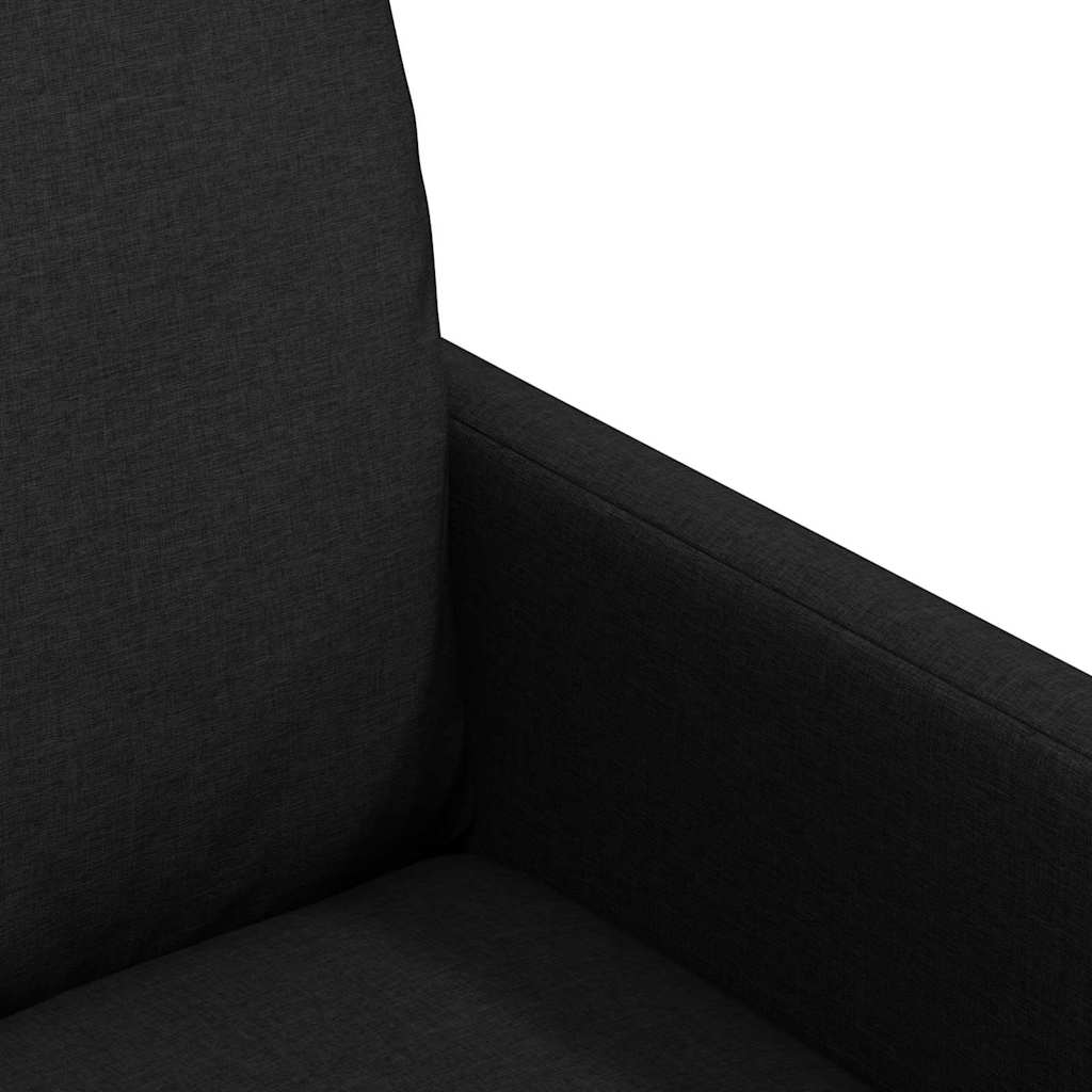 Esszimmerstühle 2 Stk. Stoff Schwarz 57 x 67 x 98 cm