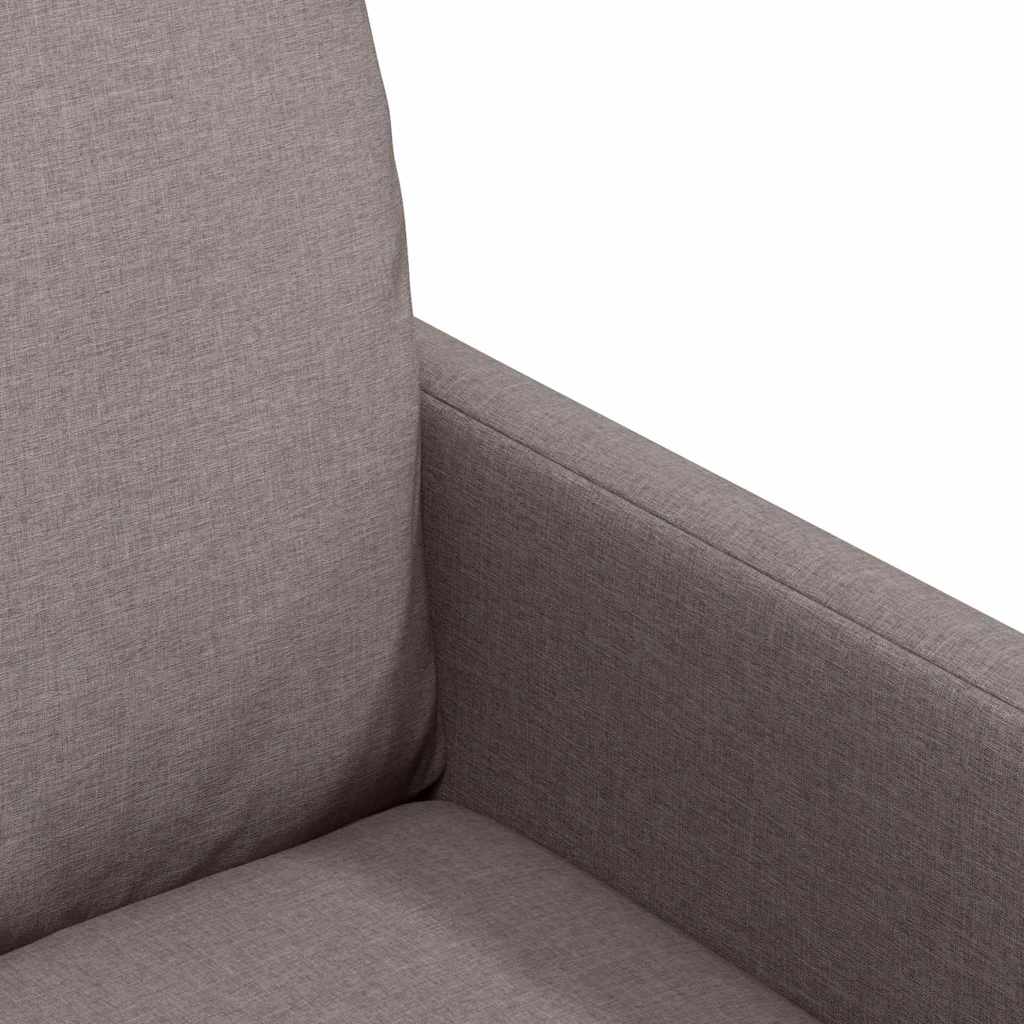 Esszimmerstühle 2 Stk. Stoff Taupe 57 x 67 x 98 cm