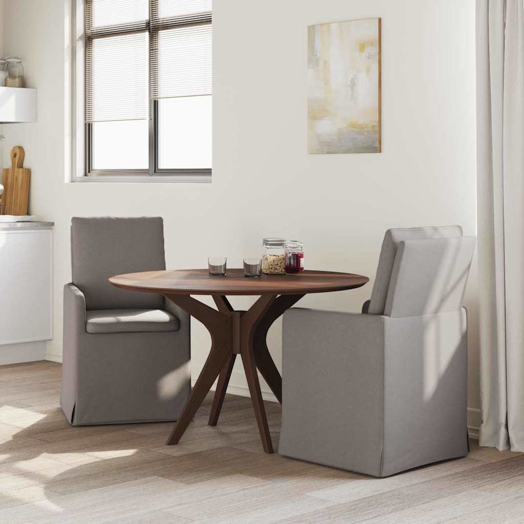 Esszimmerstühle 2 Stk. Stoff Taupe 57 x 67 x 98 cm
