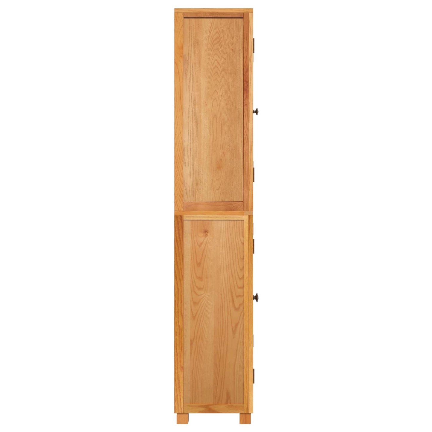 Aufbewahrungsmöbel-Set mit Regal 2 Stk. Natur 80 x 35 x 185 cm