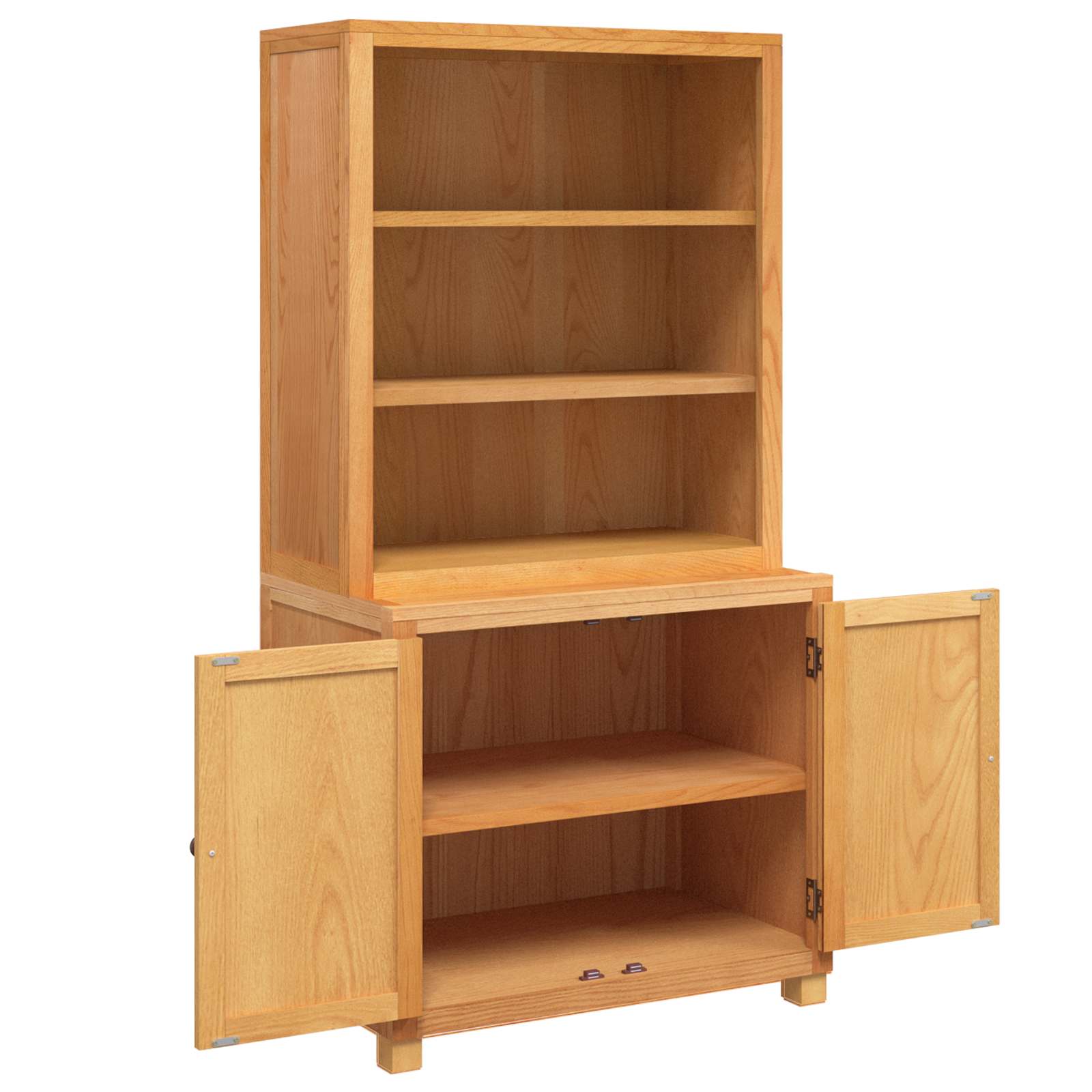 Aufbewahrungsmöbel-Set mit Tür 2 Stk. Braun 80 x 50 x 160 cm