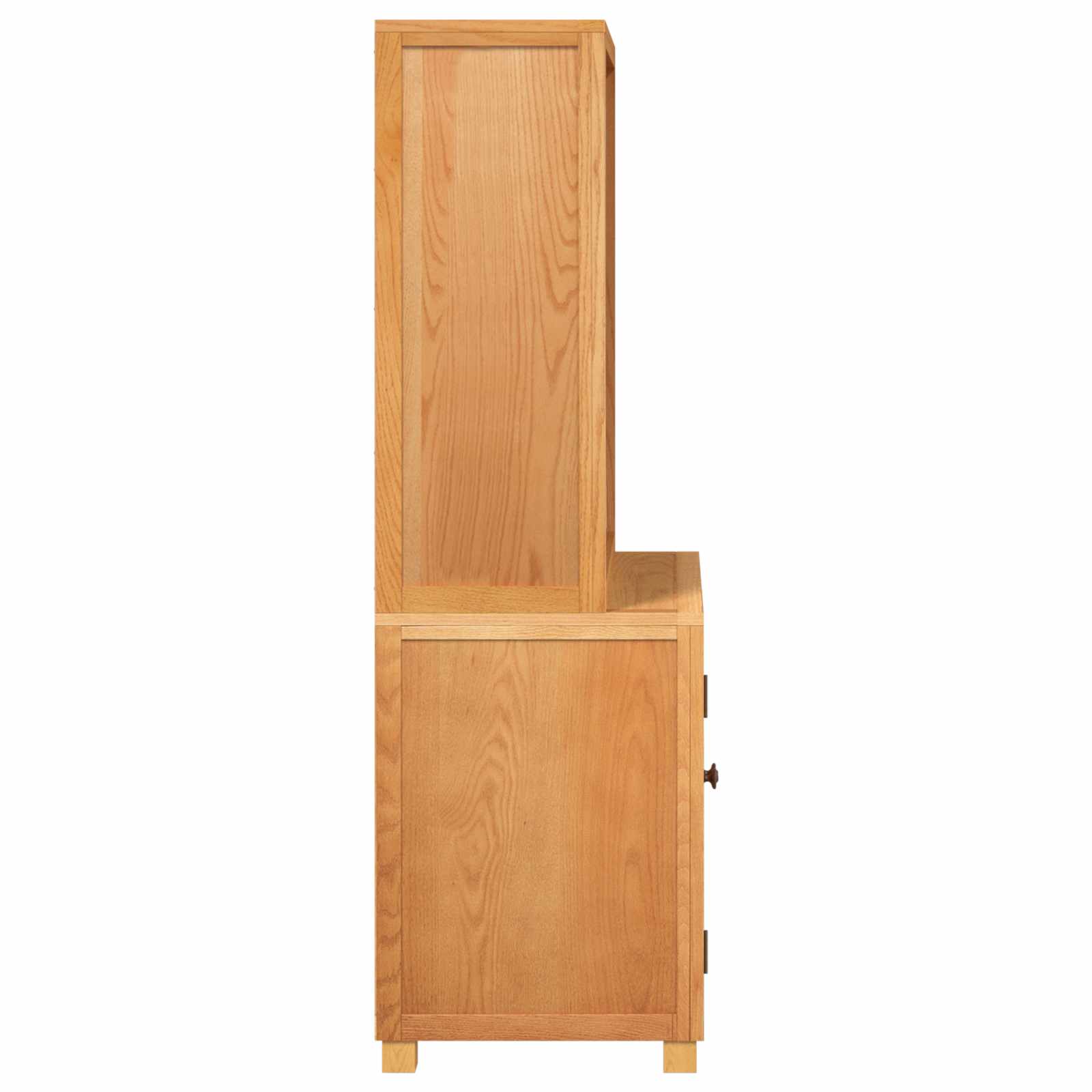 Aufbewahrungsmöbel-Set mit Tür 2 Stk. Braun 80 x 50 x 160 cm