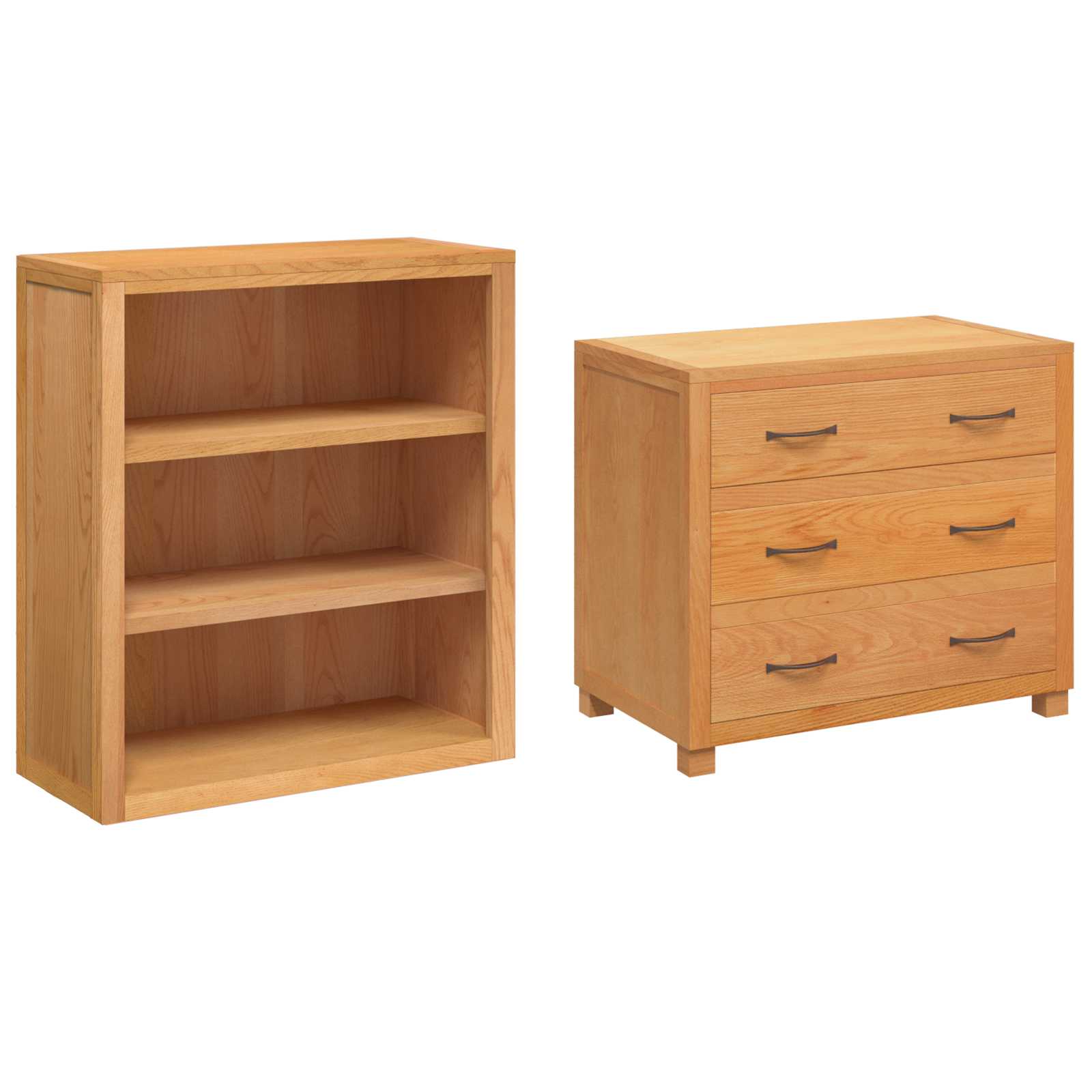 Aufbewahrungsmöbel-Set 2 Stk. Braun 80 x 50 x 160 cm
