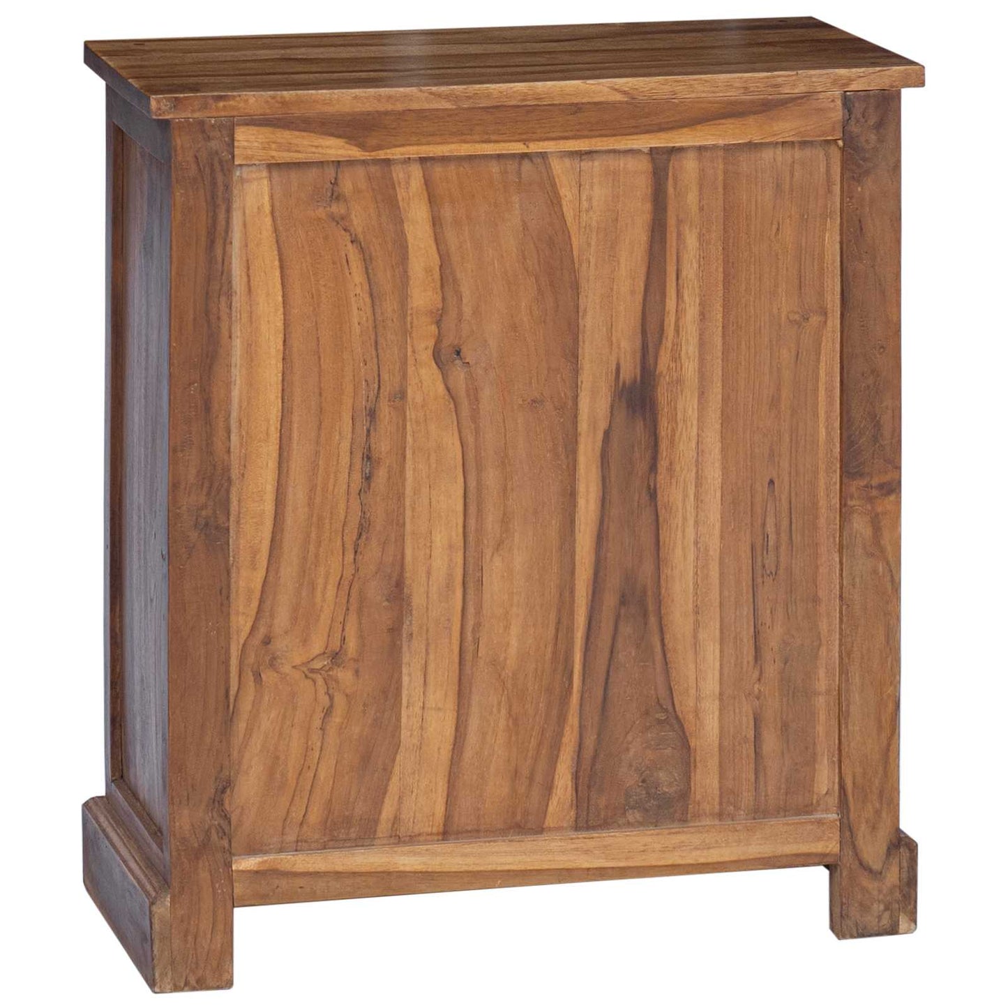 Aufbewahrungsschrank Natur 65 x 30 x 75 cm Massivholz Teak