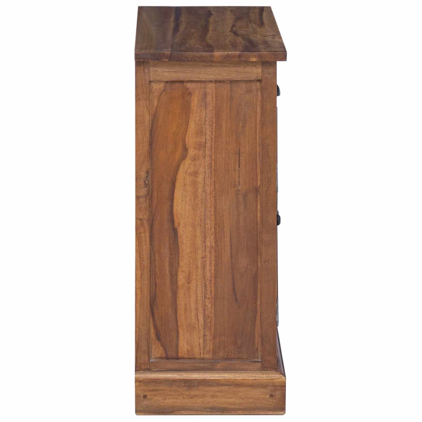 Aufbewahrungsschrank Natur 65 x 30 x 75 cm Massivholz Teak