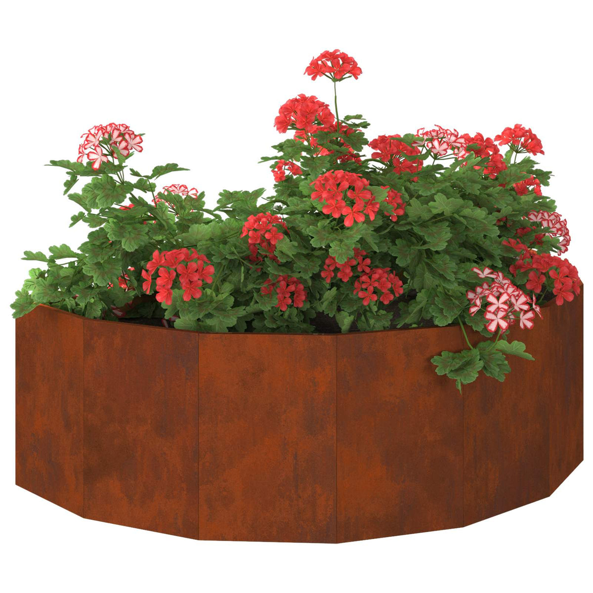 Pflanzkübel Rostig 120 x 60 x 35 cm Wetterfeststahl