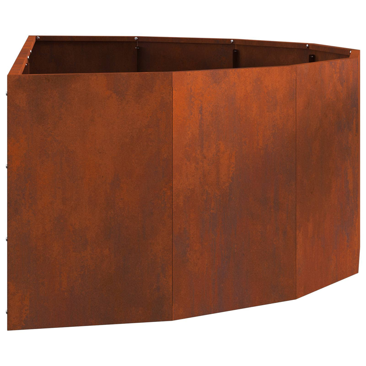 Pflanzkübel Rostig 120 x 60 x 35 cm Wetterfeststahl