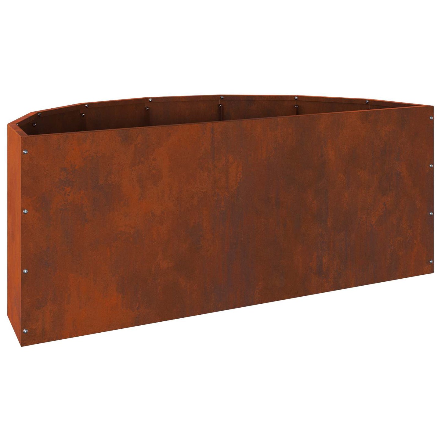Pflanzkübel Rostig 90 x 45 x 35 cm Wetterfeststahl
