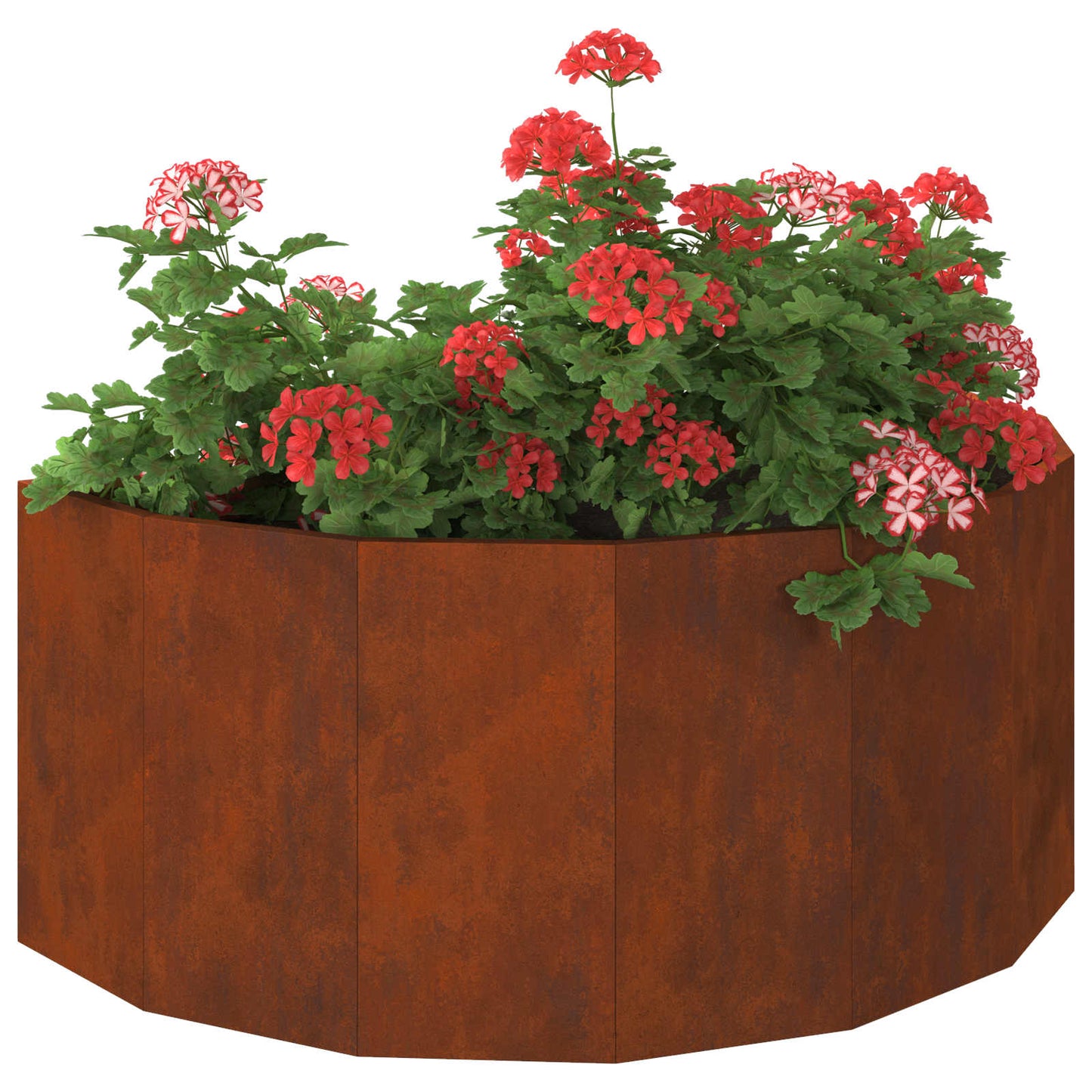 Pflanzkübel Rostig 90 x 45 x 35 cm Wetterfeststahl