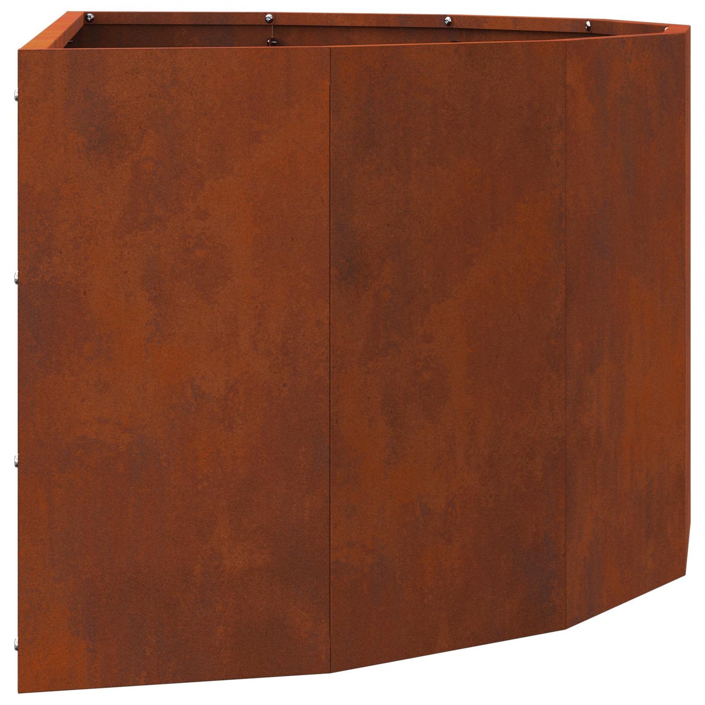 Pflanzkübel Rostig 90 x 45 x 35 cm Wetterfeststahl