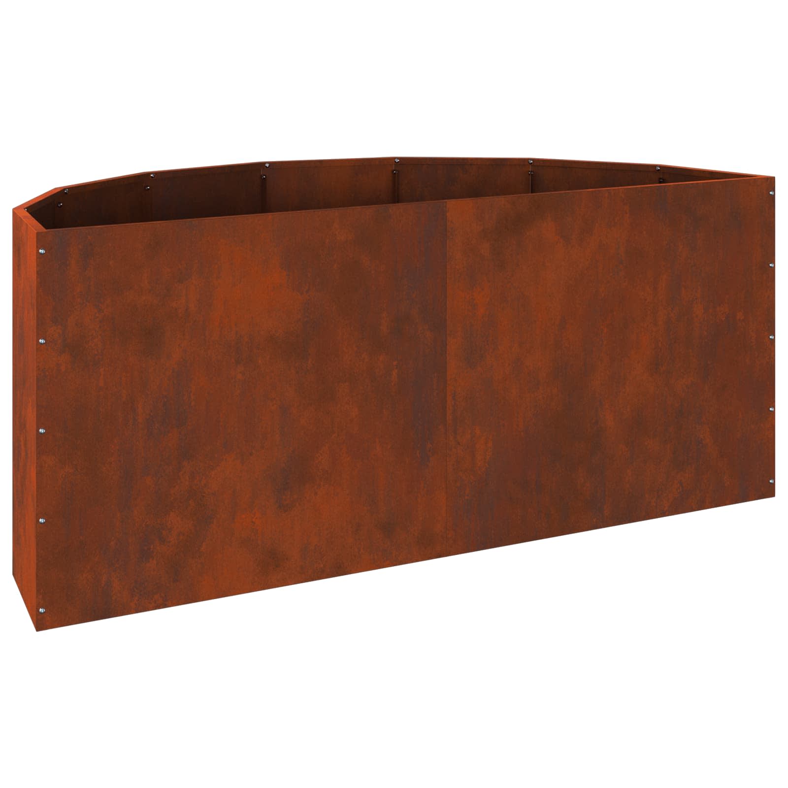 Pflanzkübel Rostig 120 x 60 x 50 cm Wetterfeststahl