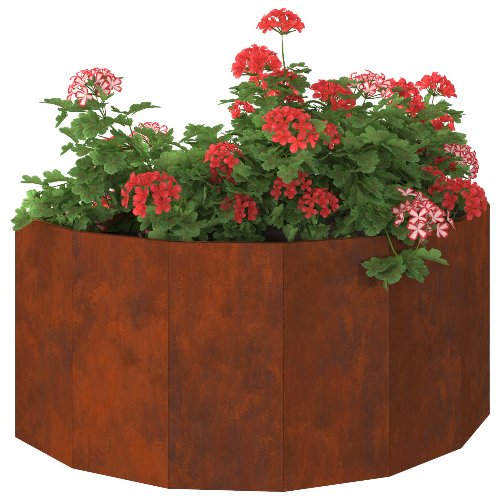 Pflanzkübel Rostig 120 x 60 x 50 cm Wetterfeststahl