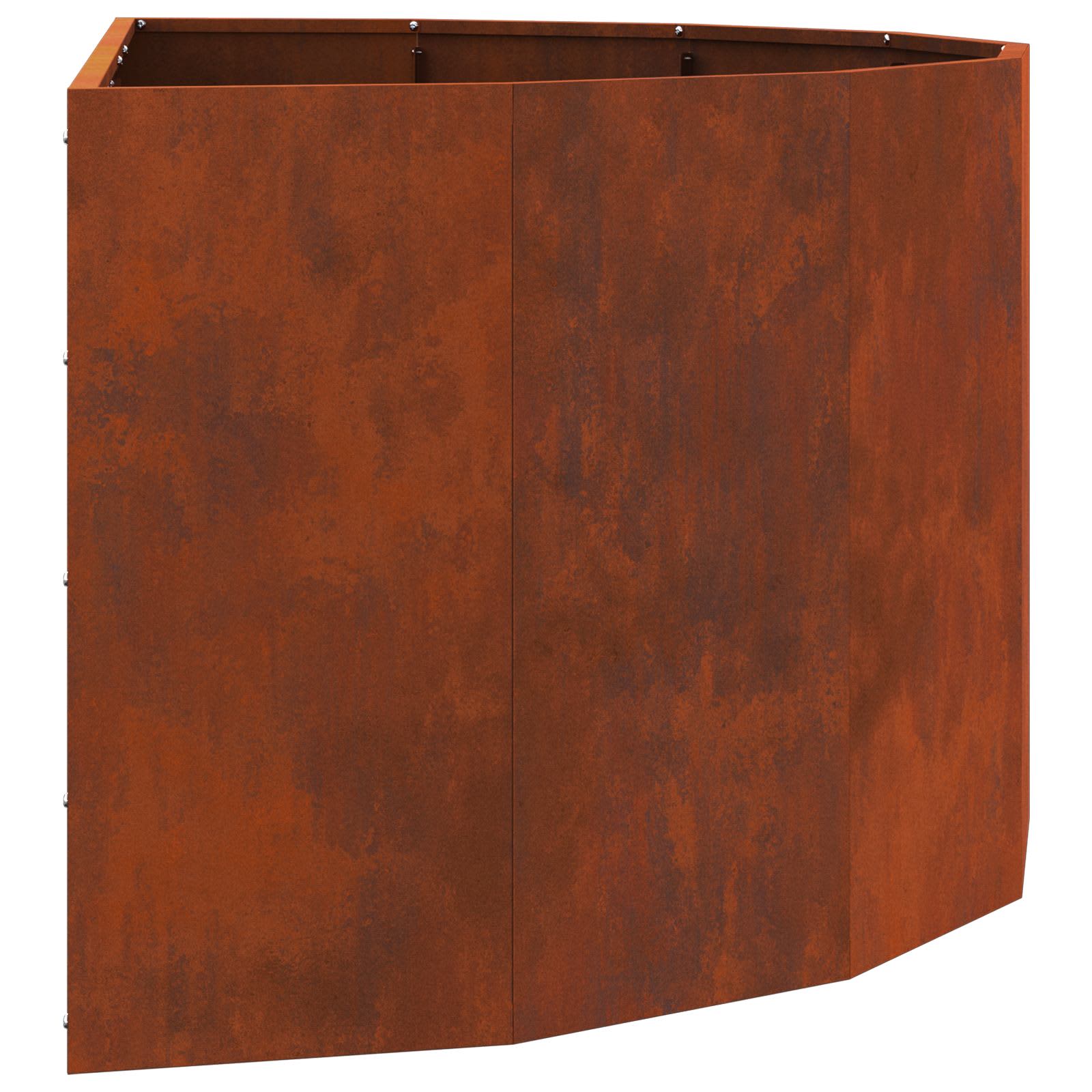 Pflanzkübel Rostig 120 x 60 x 50 cm Wetterfeststahl