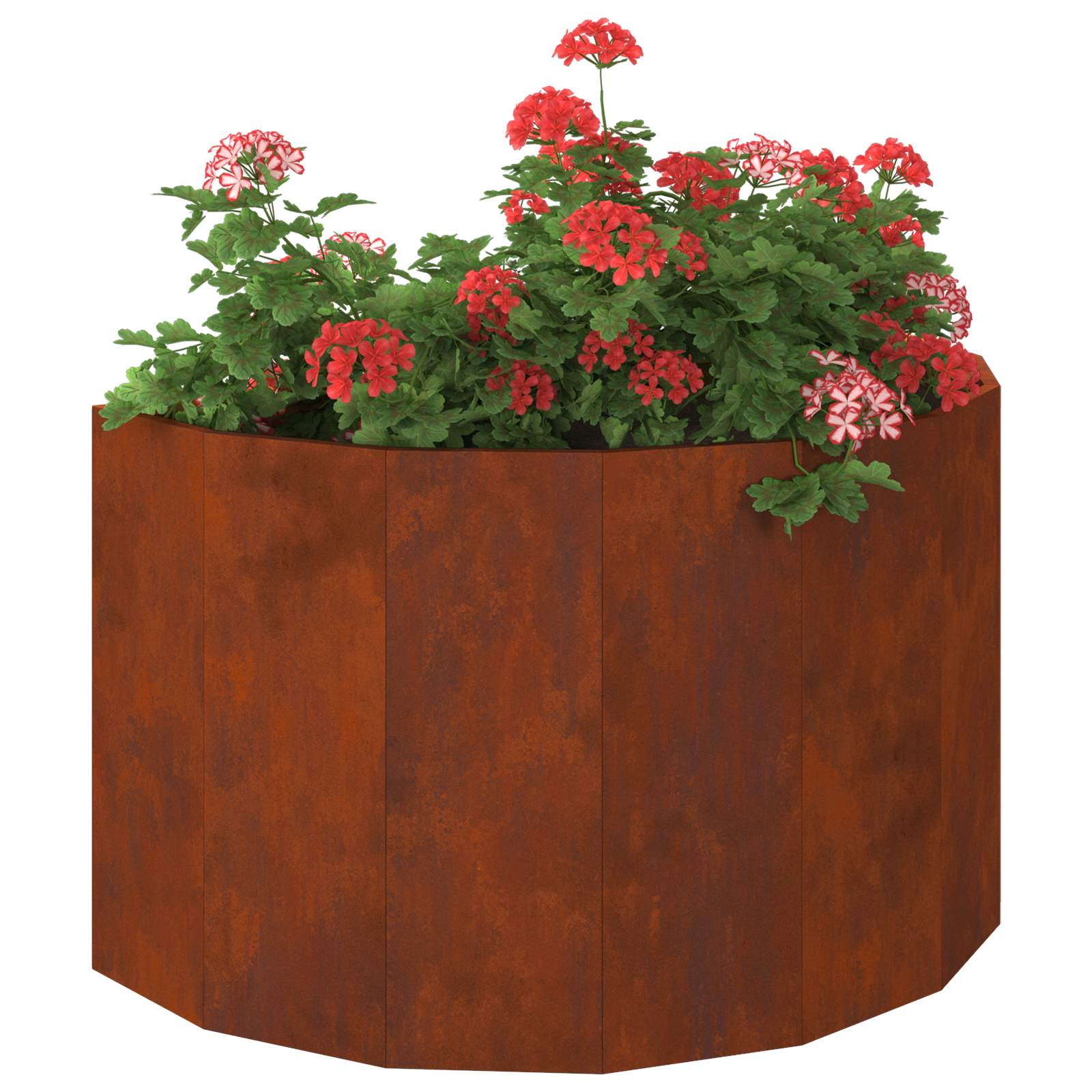 Pflanzkübel Rostig 90 x 45 x 50 cm Wetterfeststahl